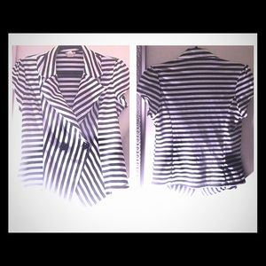 Short🎈 sleeve stripped cardigan✨